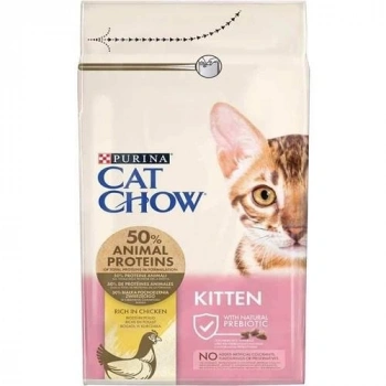 Cat Chow Kitten Chicken Tavuk Etli Yavru Kedi Maması 15 Kg