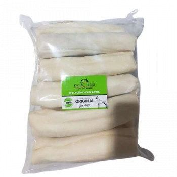 Esca Beyaz Roll Kemik Köpek Ödülü 24 Cm (5Li)