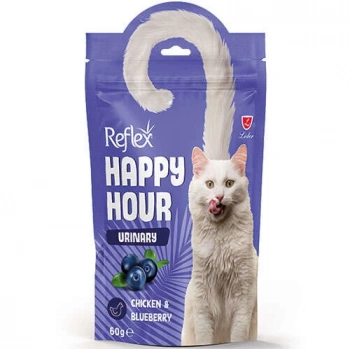 Happy Hour Tavuk ve Yaban Mersini İdrar Sağlığı Kedi Ödülü 60 Gr