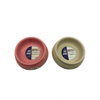 Kedi Köpek Plastik Yuvarlak Mama Kabı Small