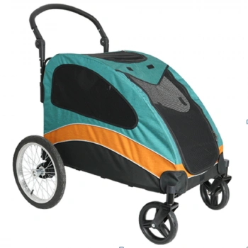 Orta ve Büyük Irk Köpekler İçin Uygun 55 Kg Kapasiteli Evcil Hayvan Arabası