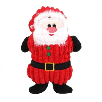 Sevimli Noel Figürlü Sesli Peluş Oyuncak 16 cm