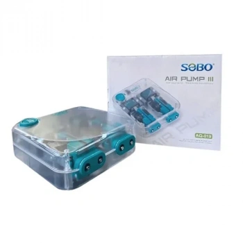 Sobo Akvaryum Dört Çıkışlı Şeffaf Hava Motoru AQ-019