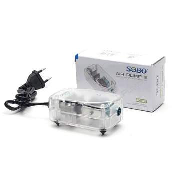 Sobo Akvaryum Tek Çıkışlı Şeffaf Hava Motoru AQ-009
