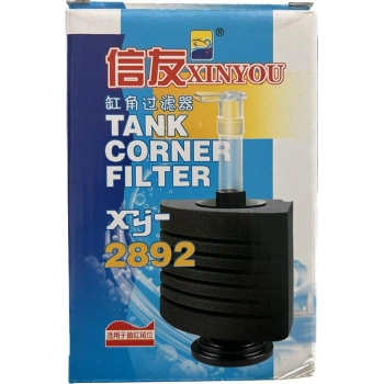 Xinyou Biyolojik Süngerli Üretim Köşe Filtre 13x9x25 cm XY-2892