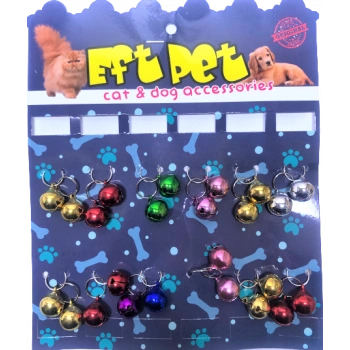 Kedi Köpek Tasma Zili Küçük 24lü Paket