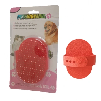 Kedi Köpek Kauçuk Yıkama Masaj Tarağı SPB032