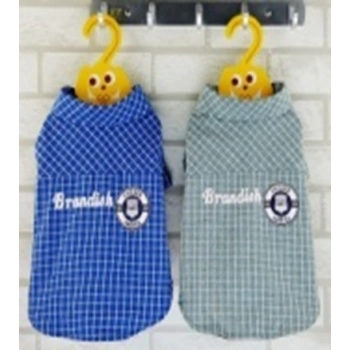 Küçük Irk Kışlık Köpek Kıyafeti Mavi-Yeşil CD-18011