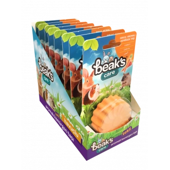 Beaks Havuç Aromalı Kemirgen Taşı - 8li Paket