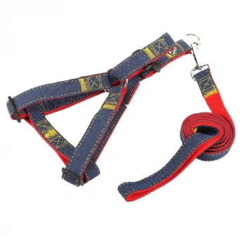 Köpek Küçük Irk Göğüs Tasma Takım 1 cm