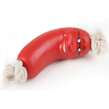 İpli Gülen Sosis Köpek Oyuncağı 22 cm