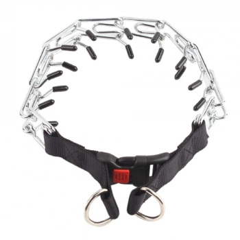 Köpek Yürüyüş Boğma Korumalı Zincir Eğitim Tasması 4 mm x 60 cm