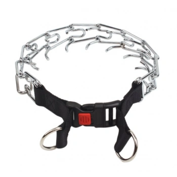 Köpek Yürüyüş Boğma Dikenli Zincir Eğitim Tasması 3 mm x 50 cm