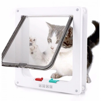 4 Yönlü Kilitlenebilir Kedi ve Yavru Köpek Kapısı 23x25 cm