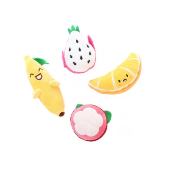 Meyve Şekilli Yumuşak Köpek Peluş Oyuncak