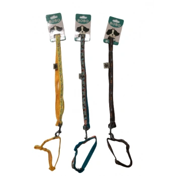 Köpek Küçük Irk  Boyun Tasması + Gezdirme Kayışı Small