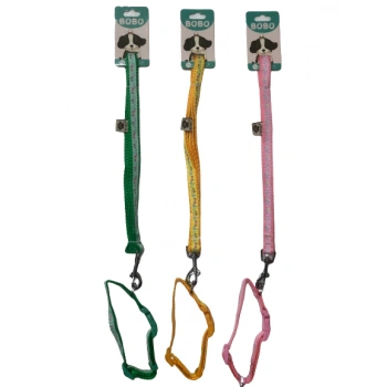 Köpek Küçük-Orta Irk Boyun Tasması + Gezdirme Kayışı Medium