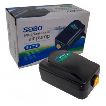 Sobo Tek Çıkışlı Mini Hava Motoru 3W 3 Lt/dak SB-718