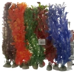 Plastik Yapay Akvaryum Bitkisi 30 cm - 10 Adet