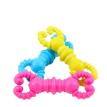 Diş Kaşıyıcı Kauçuk Yengeç Şekilli Köpek Oyuncağı 11.5 cm