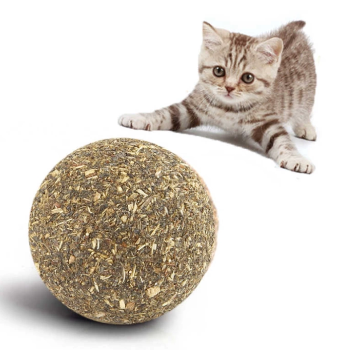 Doğal Catnipli Kedi Oyun Topu 3.2 cm