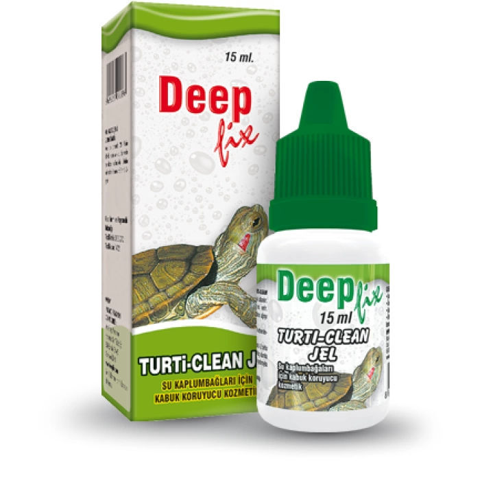 Deep Turti Clean Kaplumbağa Bakım Jeli 15 ml 12li paket