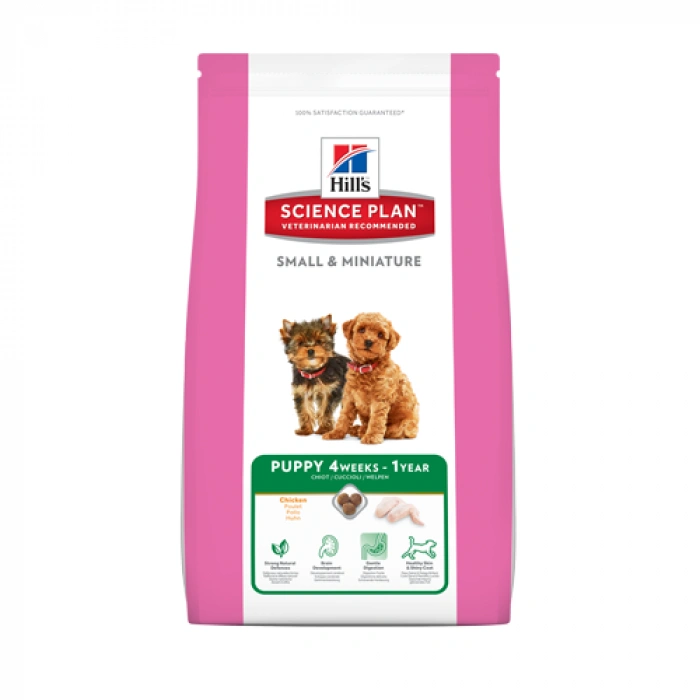Hills Puppy  Small & Miniature Tavuklu-Hindili Yavru Köpek Maması 1.5 kg