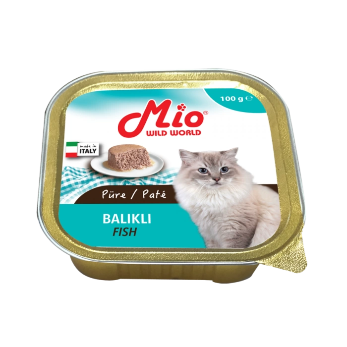 Mio Balıklı Kedi Püre Mama 100 Gr.