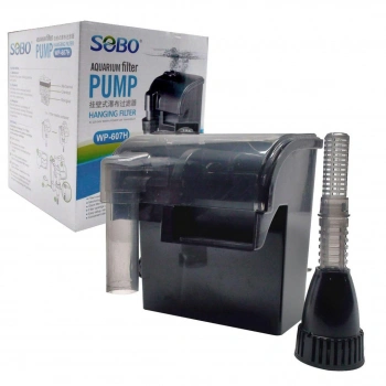 Sobo Şelale Askı Filtre 12W. 600 lt/Saat WP-607H