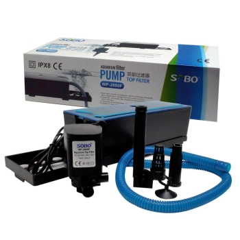 Sobo Akvaryum Tepe Üst Filtre 30W. 1800Lt/Saat WP-2880F