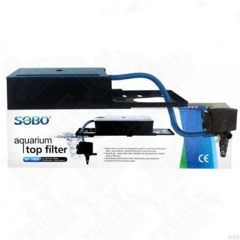 Sobo Akvaryum Tepe Üst Filtre 25W 880Lt/Saat WP-1880F