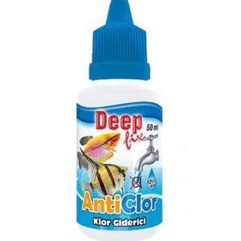 Deep Anticlor Klor Giderici 50 ml. - 12 Li Paket
