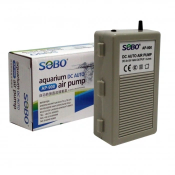 Sobo Akvaryum Pilli Hava Motoru DC 2x1,5W 2 Lt/dk AP-900