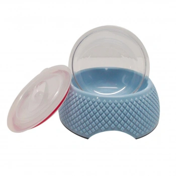 Saklama Kaplı Kedi Köpek Mama Kabı 19 cm BP212