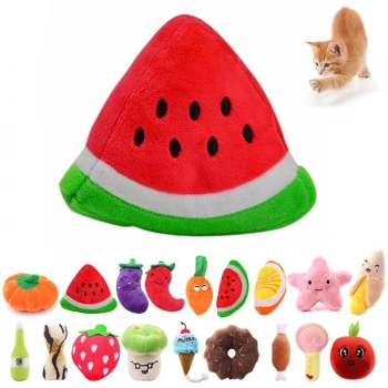 Kedi Köpek Peluş Öten Oyuncak WJ-077