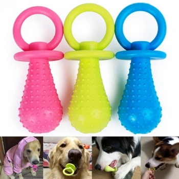 Köpek Oyuncak Zilli Emzik 15.5 cm