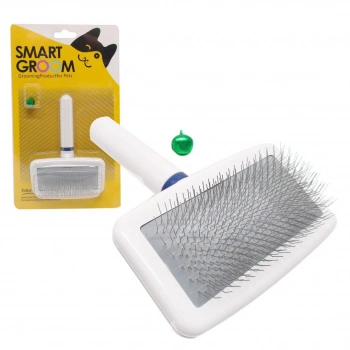 Kedi Köpek Plastik Saplı Tel Tarak 11Cm X 6Cm