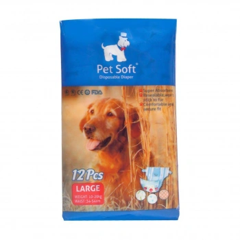 Köpek İçin Alt Tuvalet Bezi Large 34-54cm 12 li