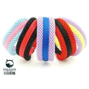 Köpek Çizgili Kumaş Boyun Tasması 33-44 cm