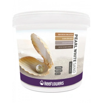 Reeflowers Pearl White Sand 7 Kg. Kova Mineral Akvaryum Kumu (0.5-1 mm)