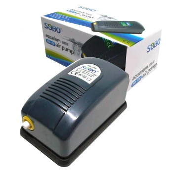 Sobo Tek Çıkışlı Akvaryum Hava Motoru 2,5W 3Lt/DK SB-108