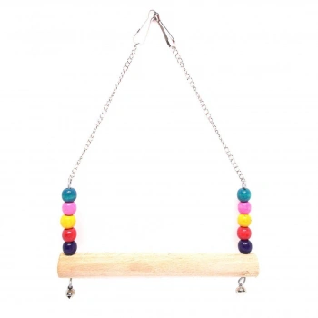 Zincirli Kalın Tünekli Büyük Papağan Salıncağı