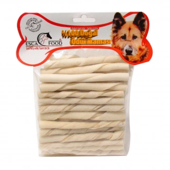 Esca Beyaz Burgu Çubuk Kemik 12 cm. 50 li 250 gr.