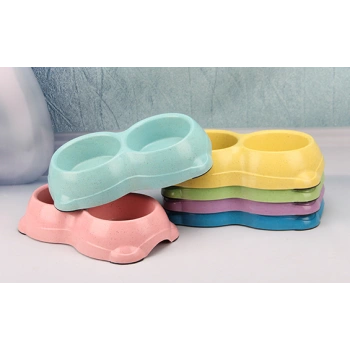 Bamboo İkili Mama ve Su Kabı (250 ML x 2) BO-3099Z