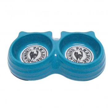 Kedi Köpek Bamboo İkili Mama ve Su Kabı (150 ML x 2) BO-3152Z