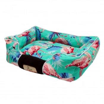 Hayvan Figürlü Kare Yumuşak Kedi Köpek Yatağı Small