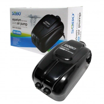 Sobo Çift Çıkışlı Hava Motoru 8W 2x3 Lt/dk SB-8806