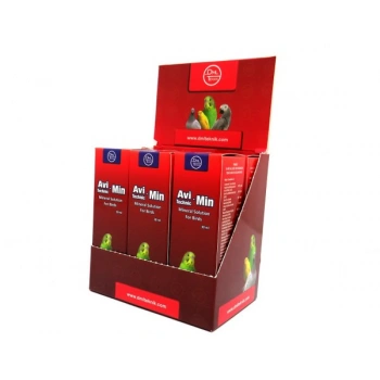 Avi-Technic Kırmızı Seri Min / Mineral Çözelti - 6 lı Paket