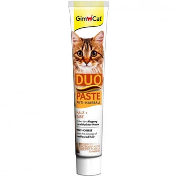 Gimcat Anti - Hairball Duo Paste Peynirli Malt Kedi Macunu 50 Gr.
