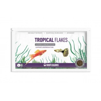 Reeflowers Tropical Flakes Pul Balık Yemi 6 Gr. Zarf